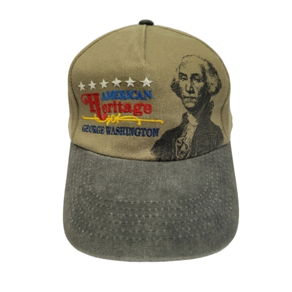 Embroidered American Heritage Founding Fathers George Washington Baseball Hat